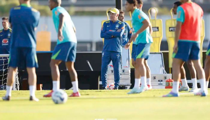  Brasil enfrenta Equador na estreia do italiano Carlo Ancelotti 